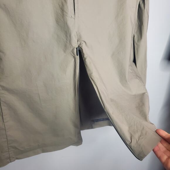 Alice & Olivia Olive Green Utility Jacket Women's XS Military Pockets Buttons - Picture 13 of 16